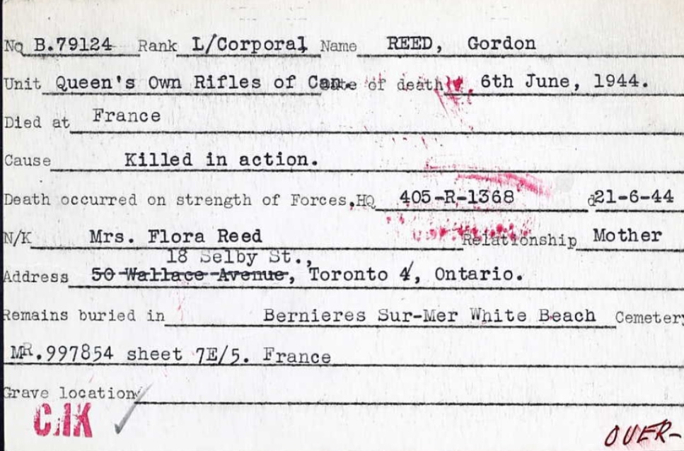 Circumstances of death