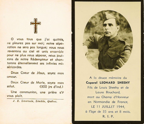 Memorial Card
