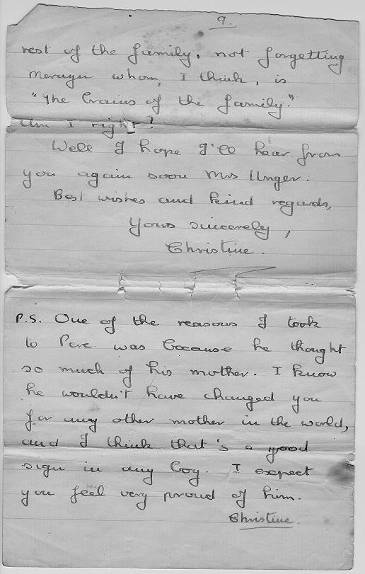 Letter of October 8, 1944 - Page 9