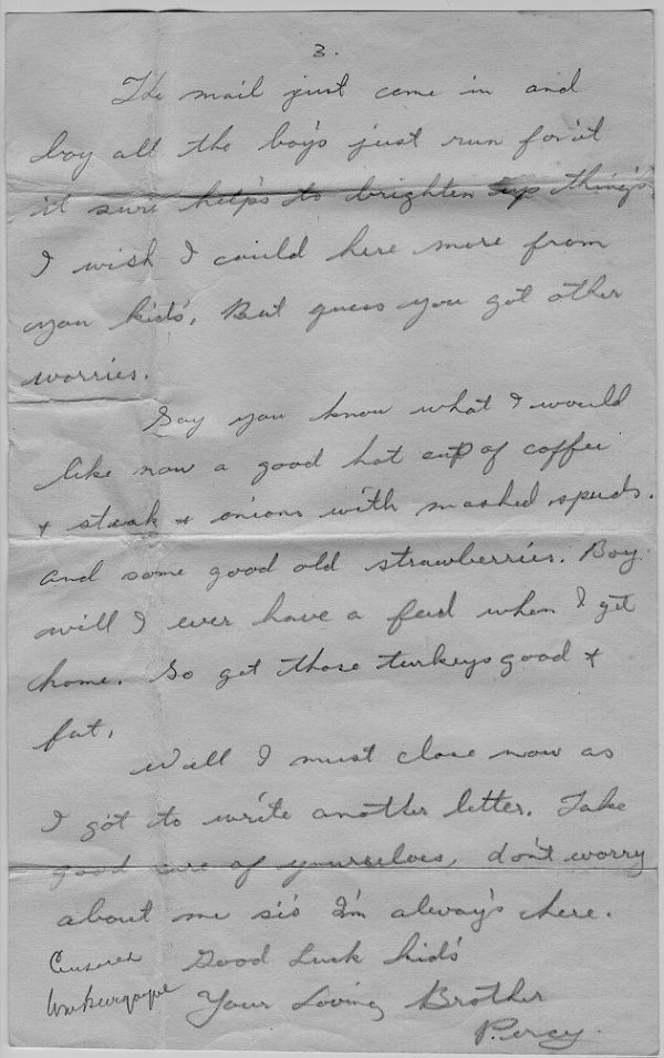 Letter of June 18, 1944 - Page 3