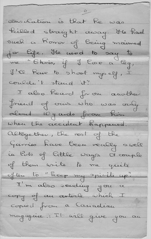 Letter of October 8, 1944 - Page 4