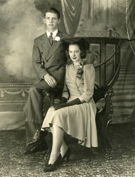Photo of George Westlake and his wife Vera