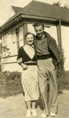 Photo of Thomas Westlake with his friend Barbara