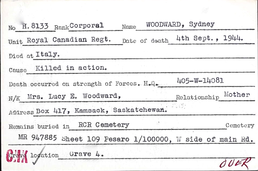 Circumstances of death