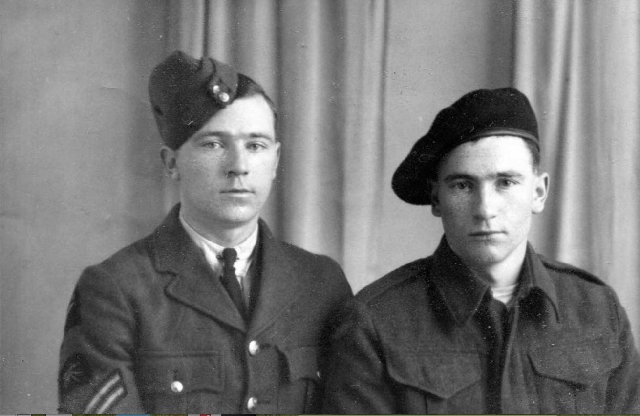 Photo of Wally and (Sam) Wilfred.