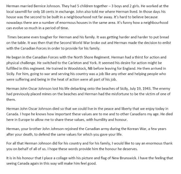 Words of thanks for Herman (Page 2)