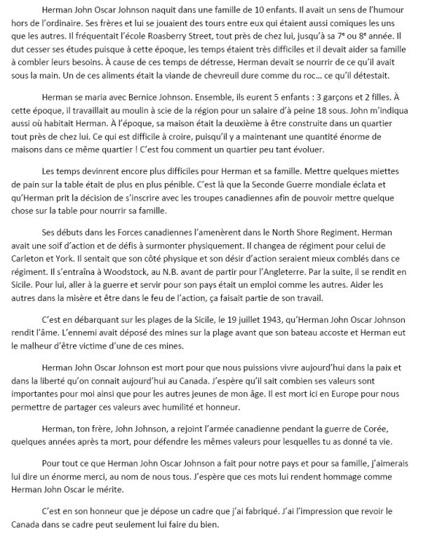 Words of thanks for Herman (Page 2)