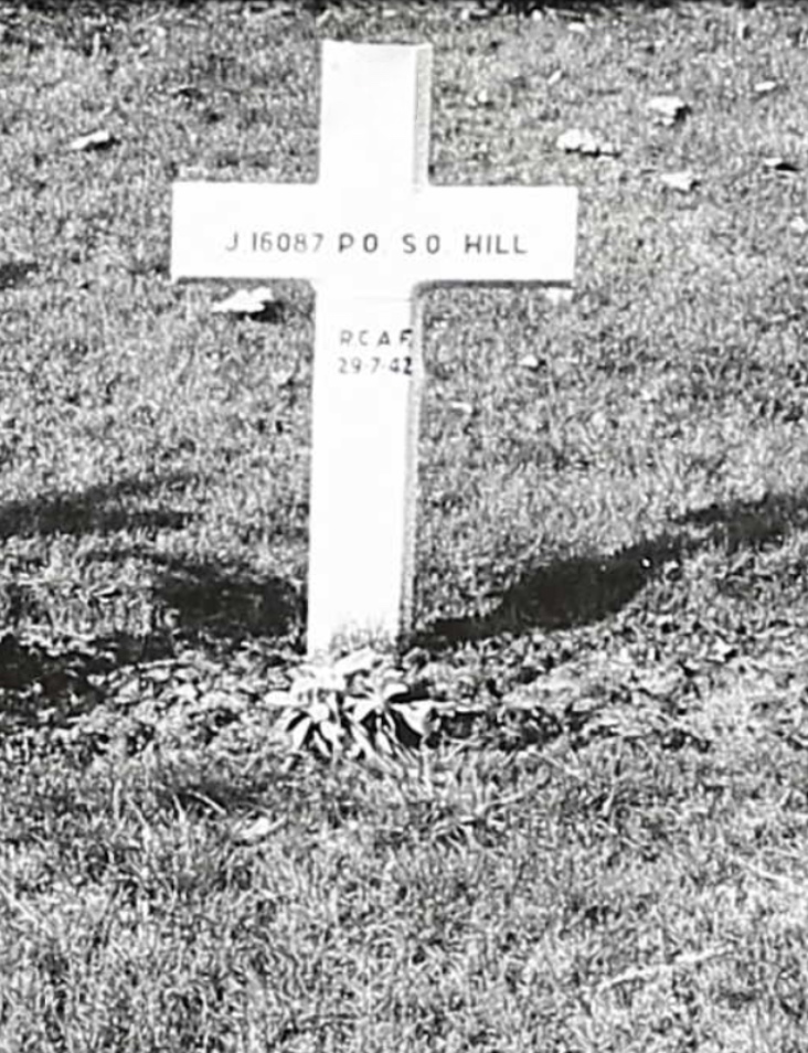 Temporary grave marker