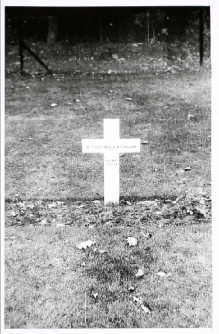 Temporary grave marker