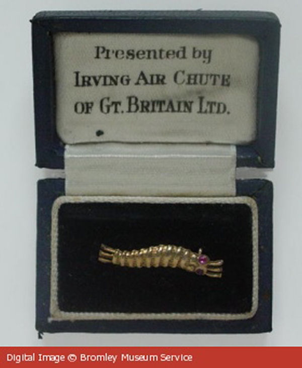 Caterpillar Club Cross