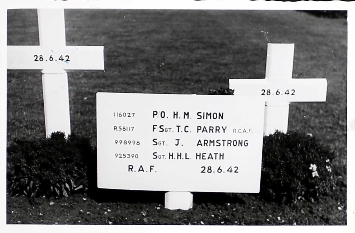 Temporary grave marker