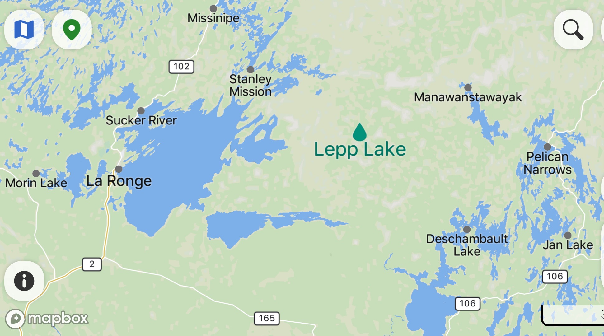 Lepp Lake, Saskatchewan