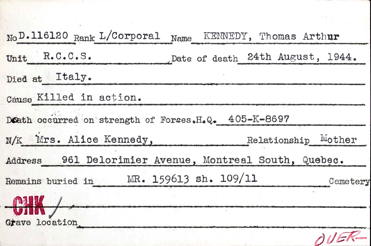 Circumstances of death