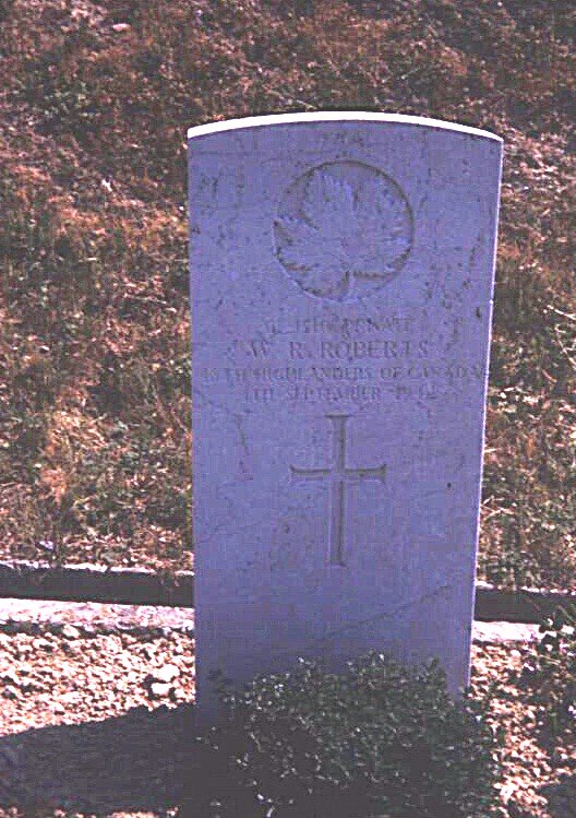 Headstone of Willard Roberts