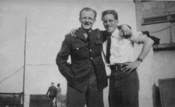 Photo of Sgt. Cogger and Sgt. Sheridan