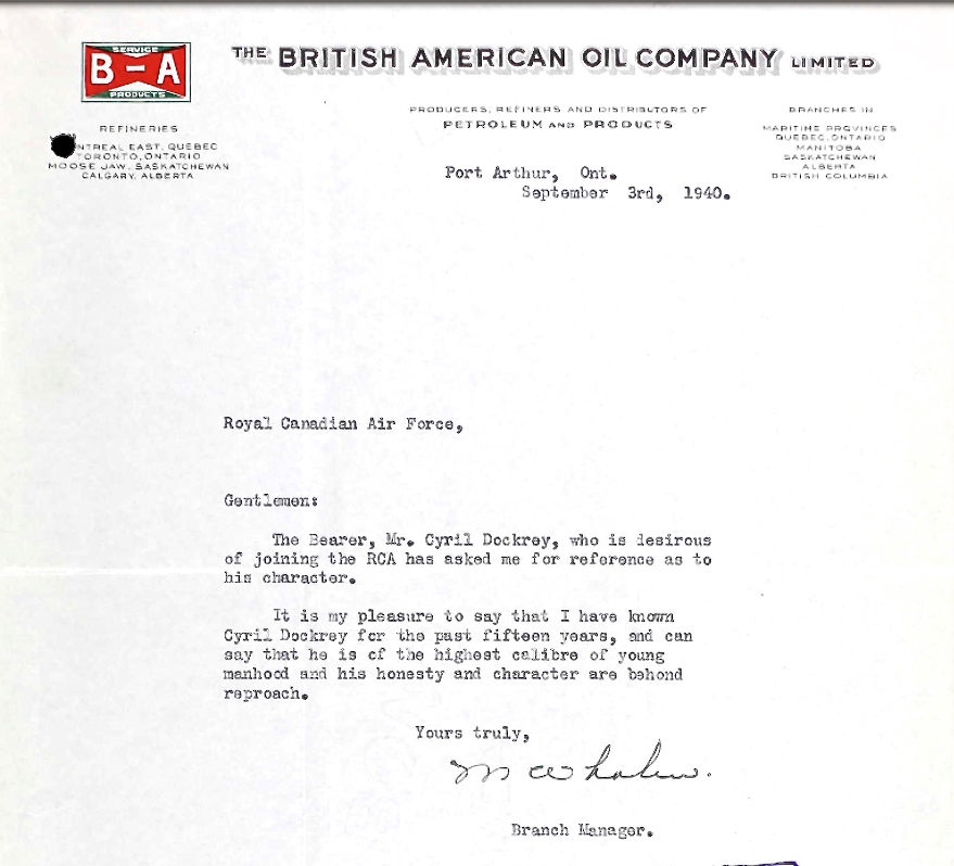 Letter of Recommendation