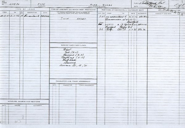 Record of Service (page 2)