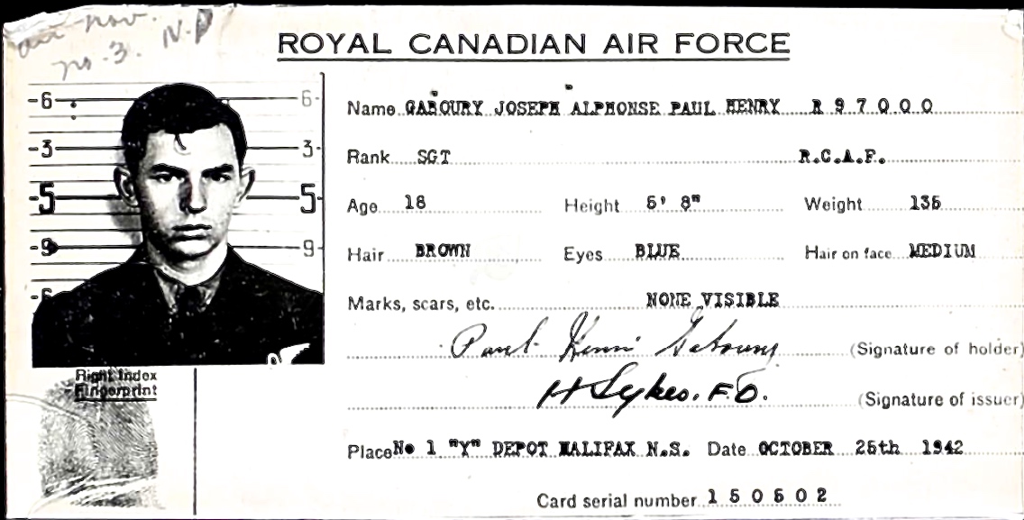 Photo of JOSEPH ALPHONSE PAUL HENRI GABOURY