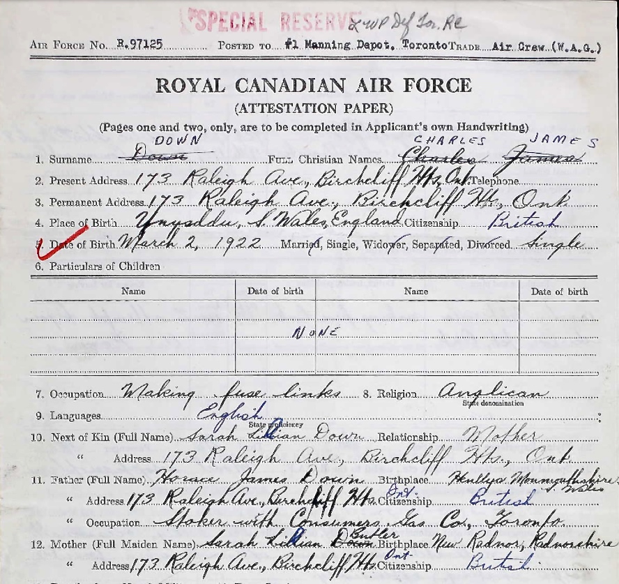 Formule d’enrôlement