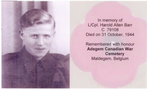 Photo of Harold Allen Barr