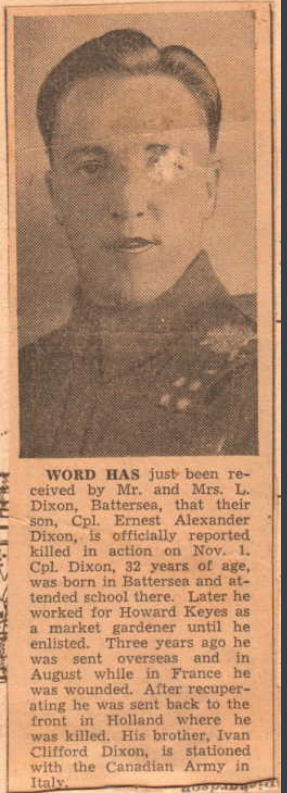 Newspaper clipping