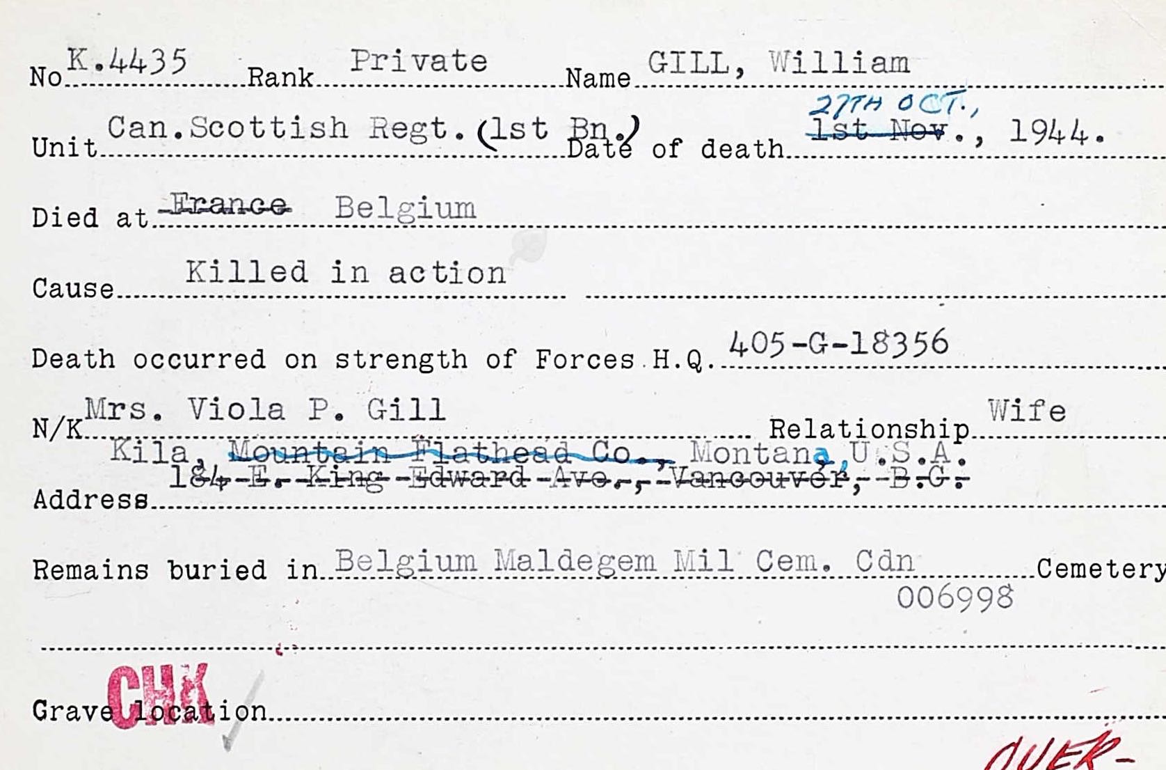 Graves registration form