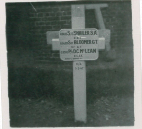 Temporary Grave Marker