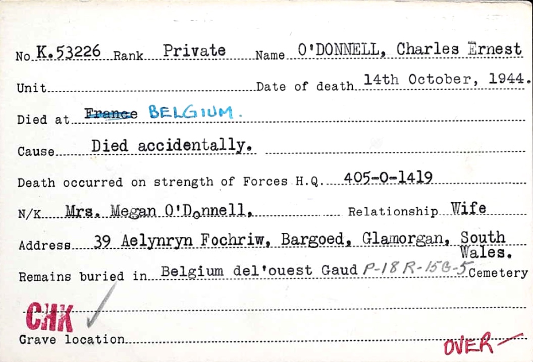 Circumstances of death