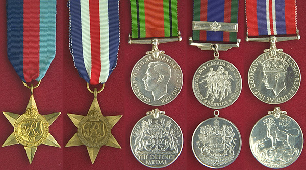 Walter's War Medals