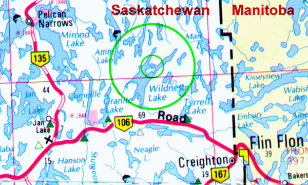 Schmidt Bay Road Map