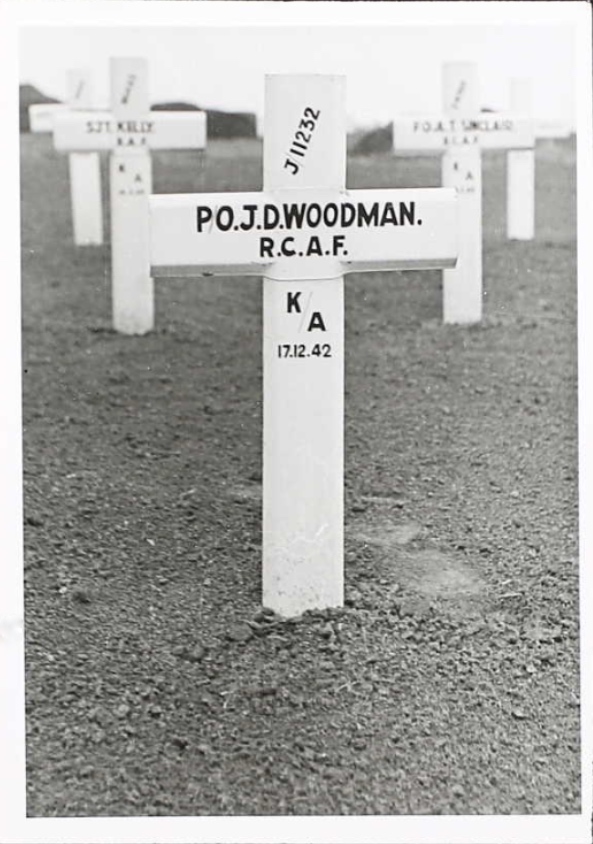 Temporary grave marker