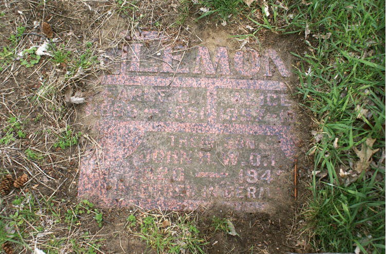 Grave marker