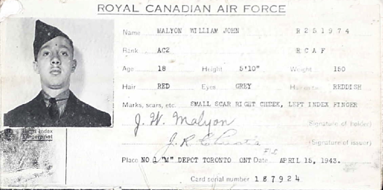 Photo of WILLIAM JOHN MALYON