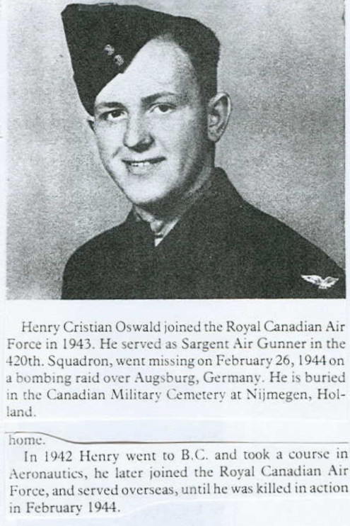 Photo of HENRY CHRISTIAN OSWALD