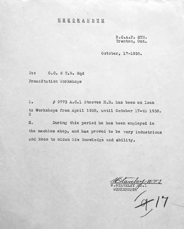 Letter of recommendation