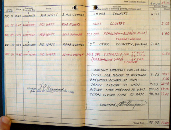 Log Book for December 44