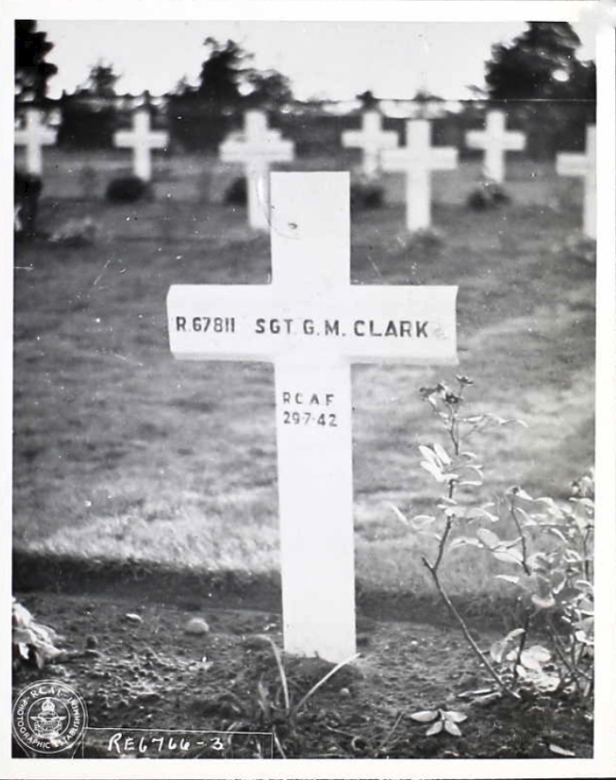 Temporary grave marker