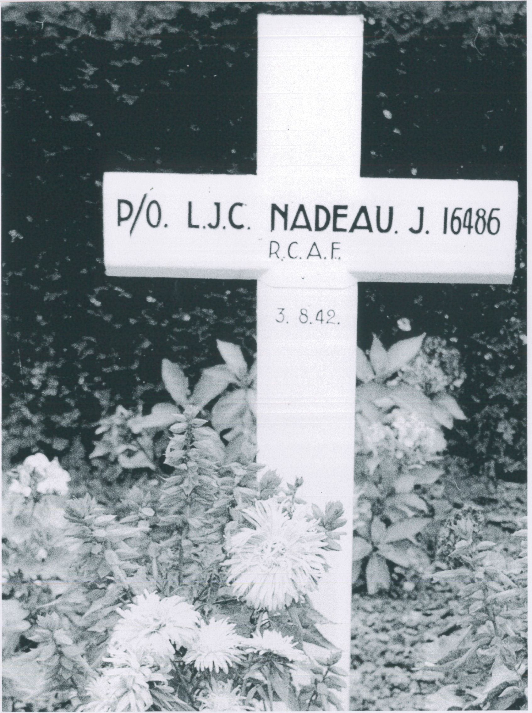 Temporary Grave Marker
