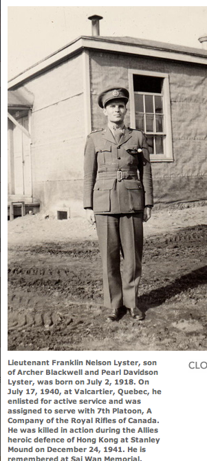 Photo of Franklin Nelson Lyster