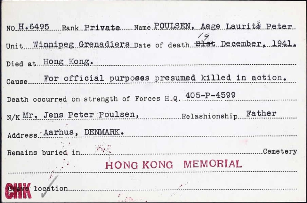 Circumstances of death