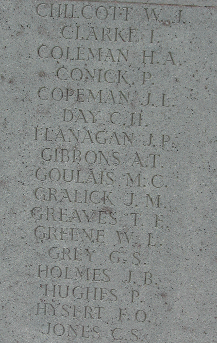 Inscription on Brookwood Memorial