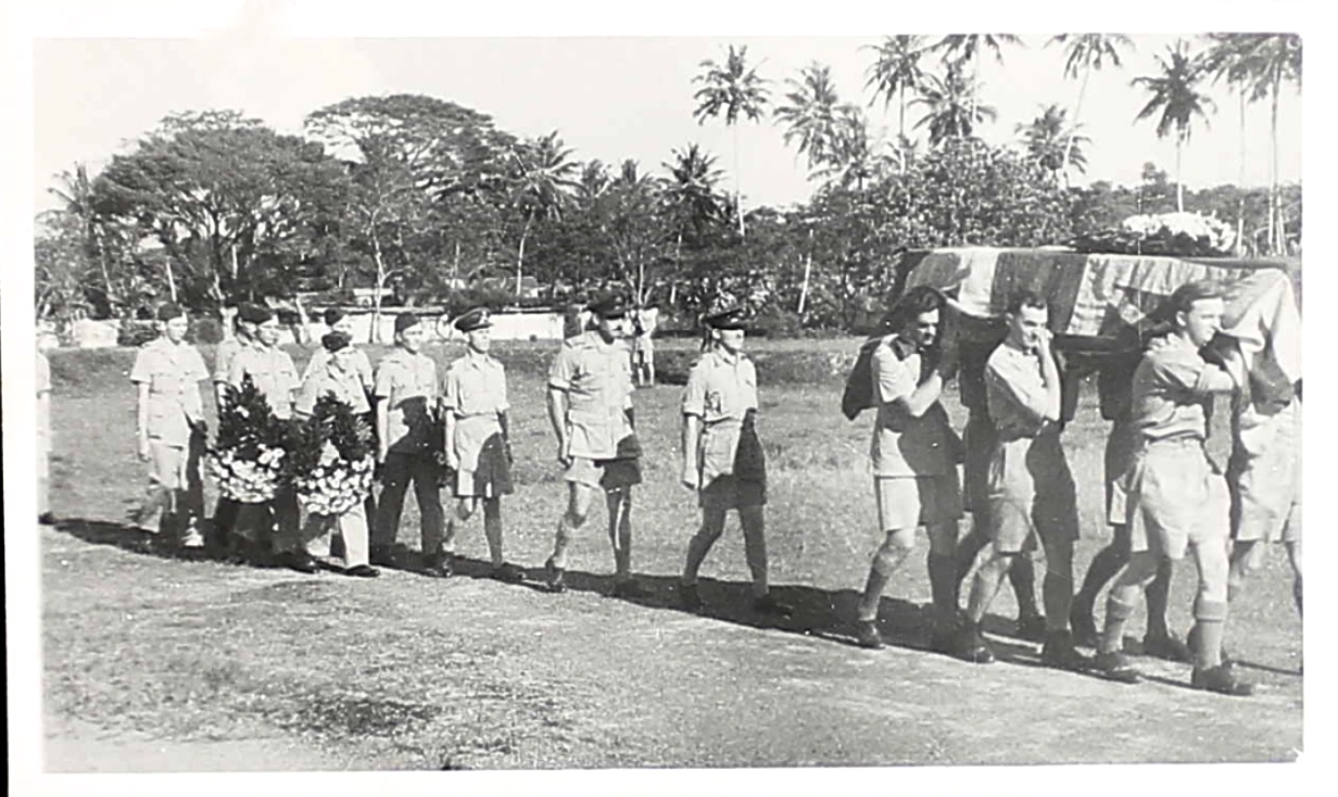 Photo of funeral procession