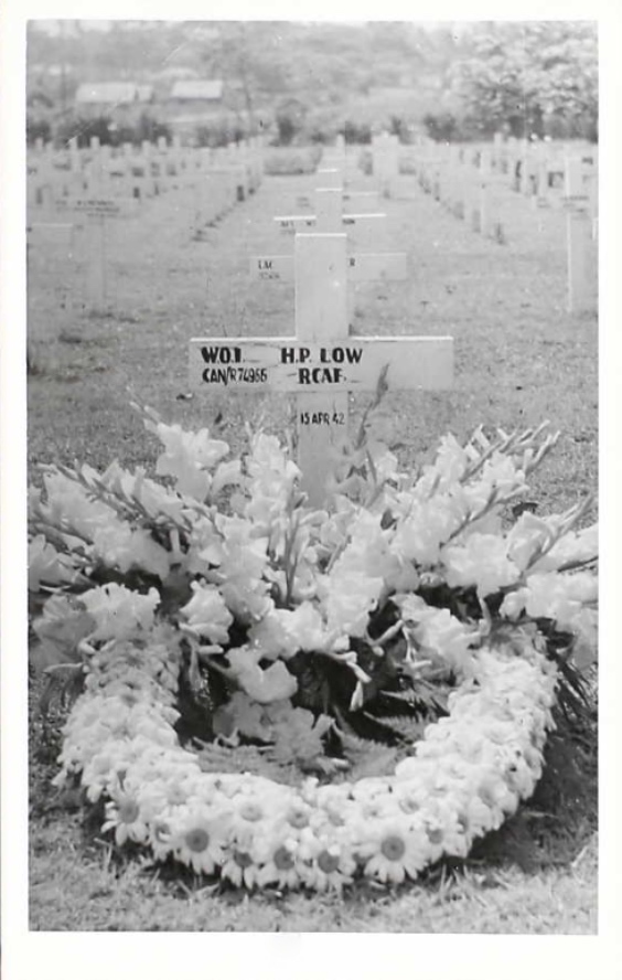 Temporary grave marker