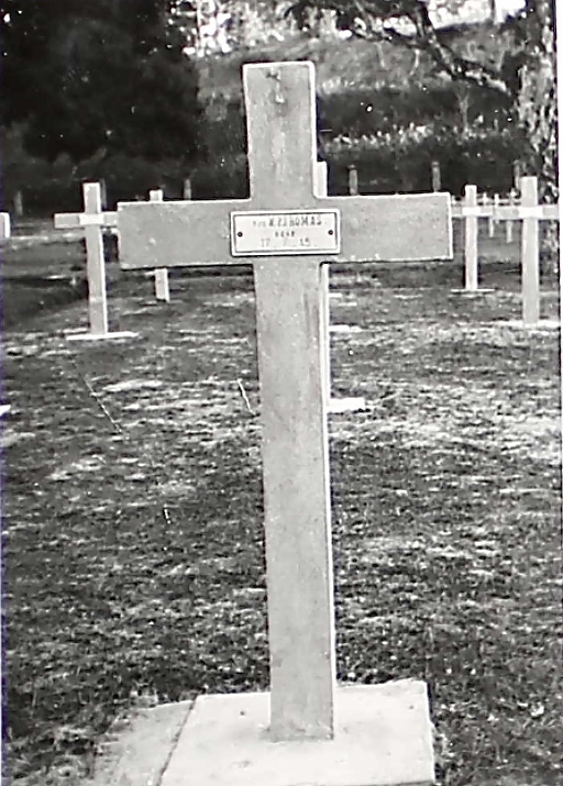 Temporary Grave Marker