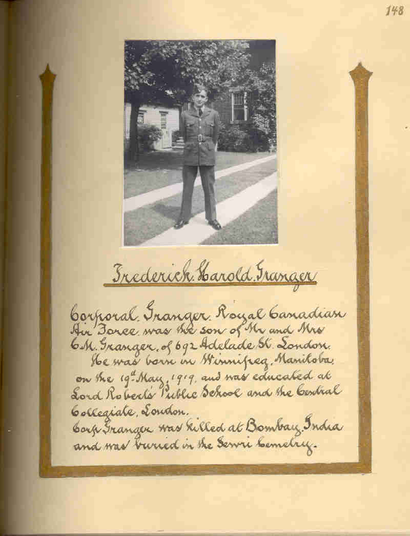 Photo of FREDERICK HAROLD GRANGER