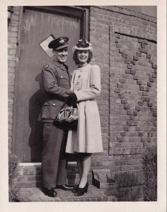 Photo of Basil and Marie.