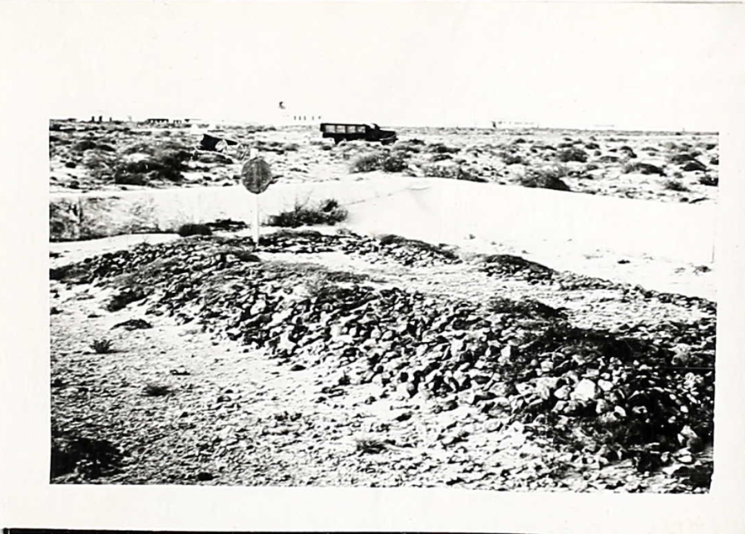 Original grave location