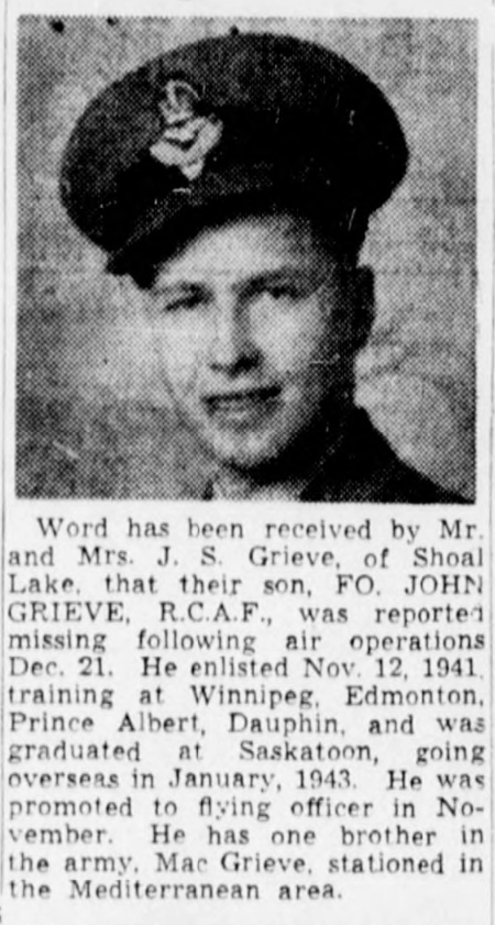 Photo of JOHN MELROSE GRIEVE