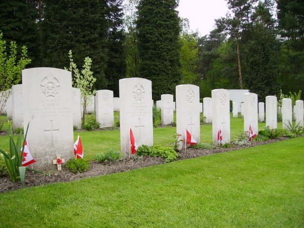 Row of Gravemarkers