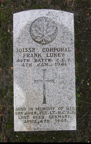 Grave marker